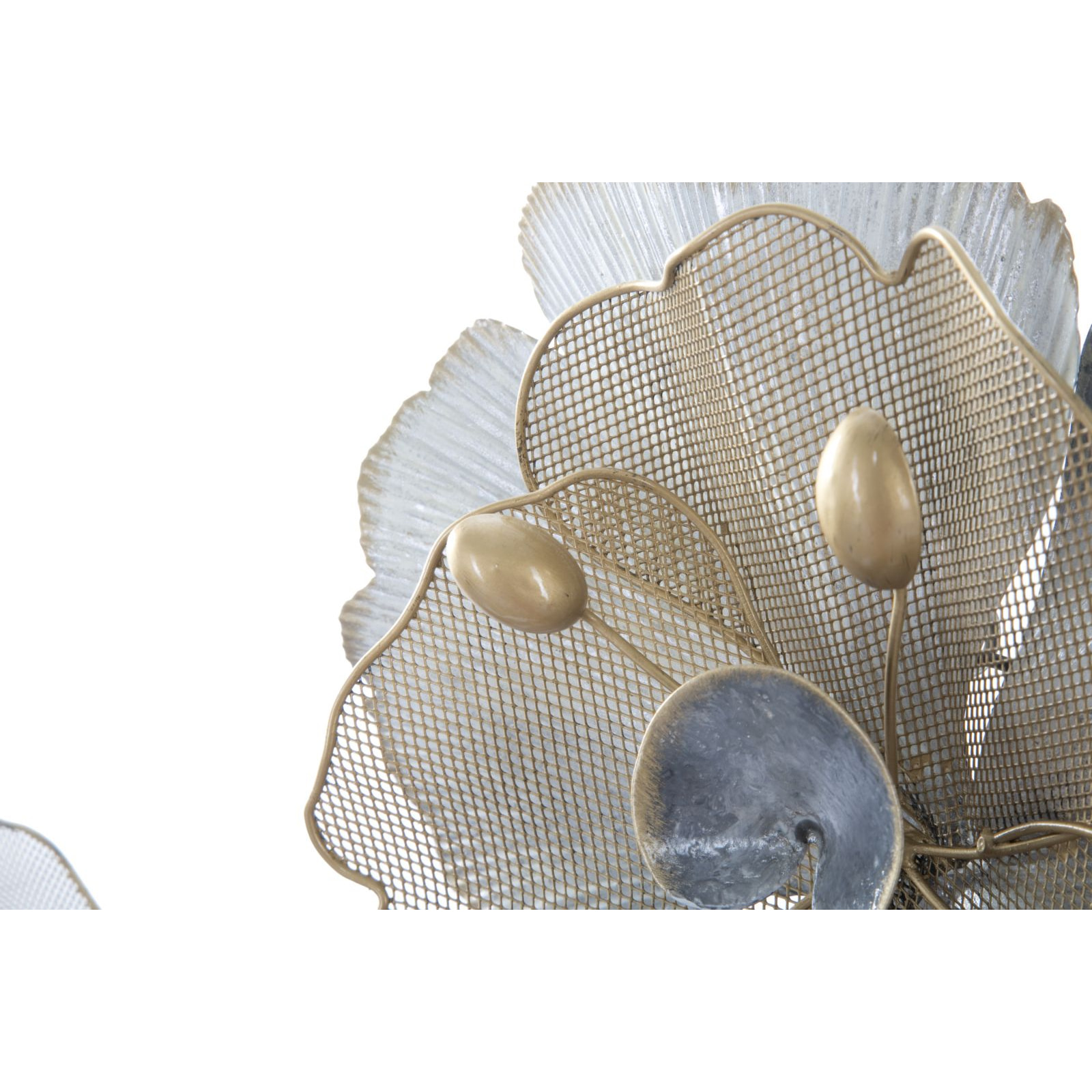 PANNELLO IN FERRO FLOWERY CM 116,5X8X58