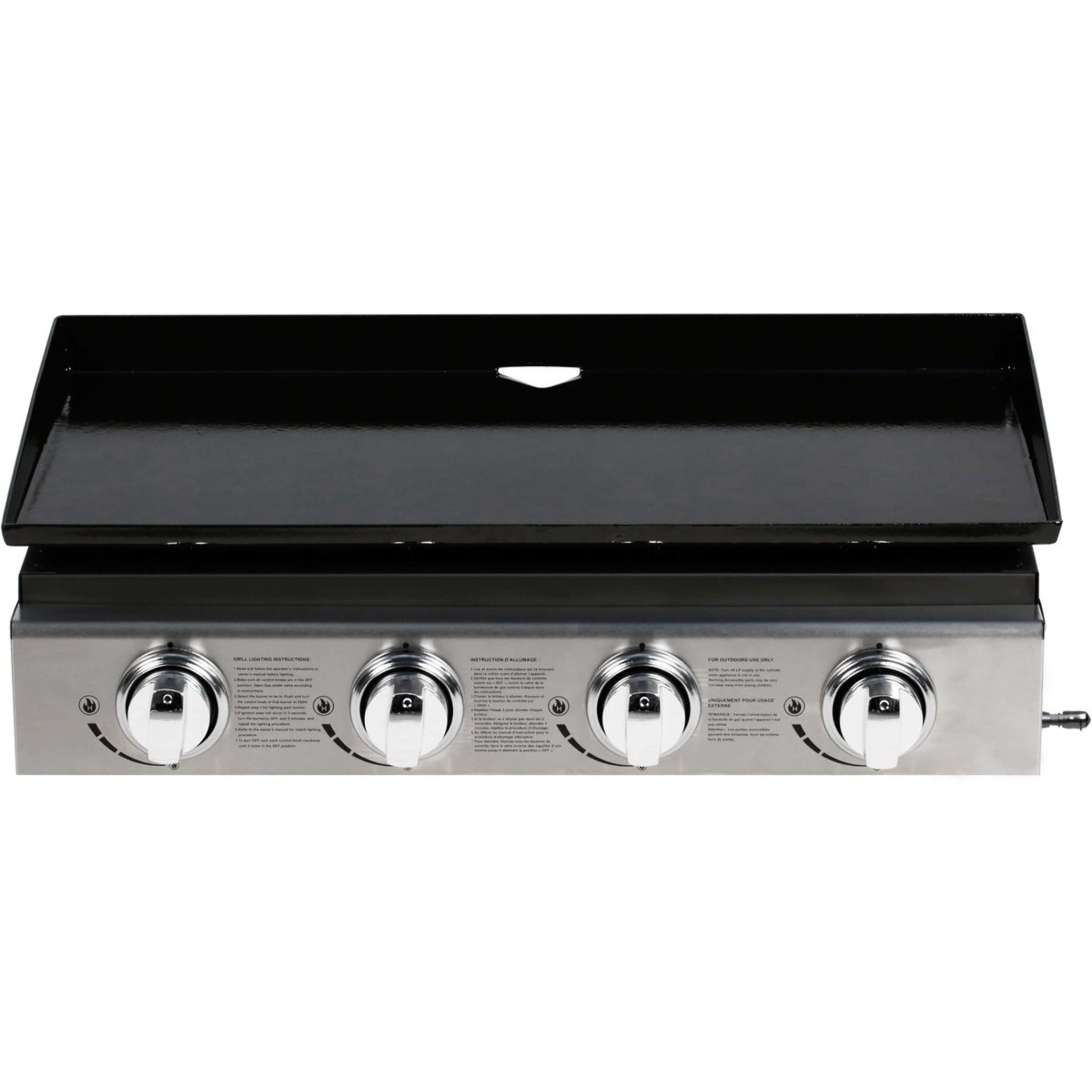 Plancha "Presto 4" - 4 Brûleurs - 9.7kW - Gris