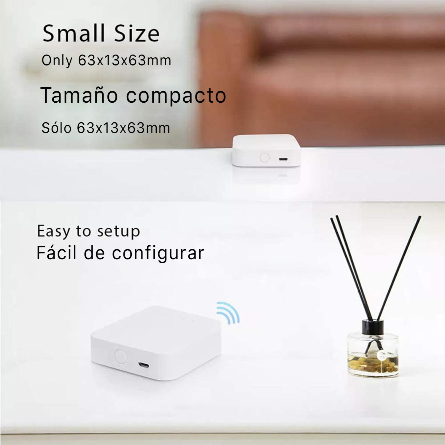 ZigBee Smart Gateway Hub Bridge telecomando wireless per tutti i prodotti smart Tuya ZigBee 3.0. Tuya / Smart Life APP.