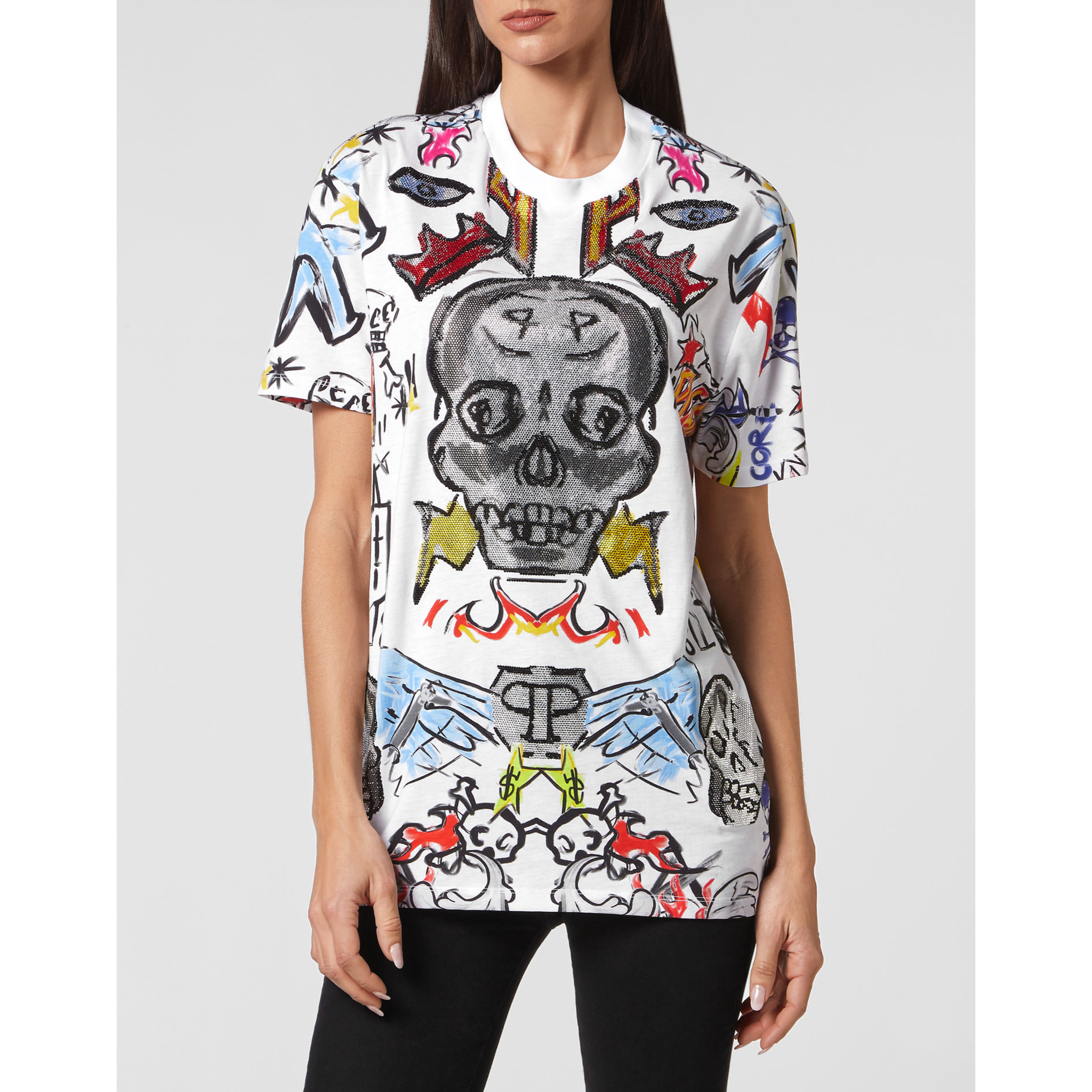 PHILIPP PLEIN Camiseta Cuello Redondo