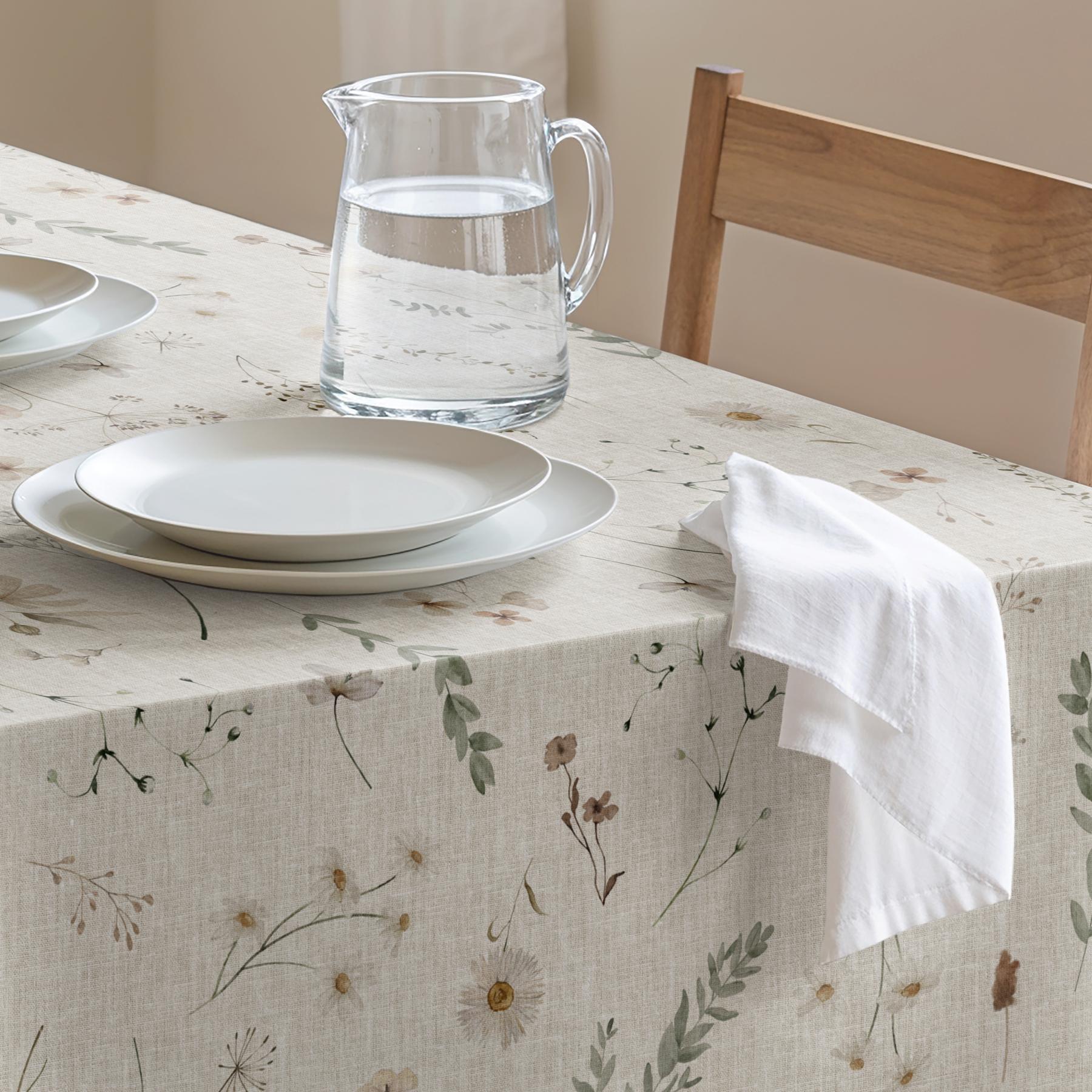 Nappe imprimée anti-tâches GARUA MULTICOLORE