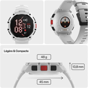 Montre sport POLAR Street X2 Blanche