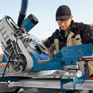 Scie radiale à onglets GCM 12 GDL 2000W - BOSCH - 0601B23600