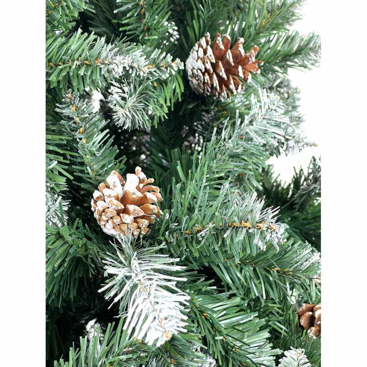 Albero di Natale Luxury 210 cm Effetto Neve