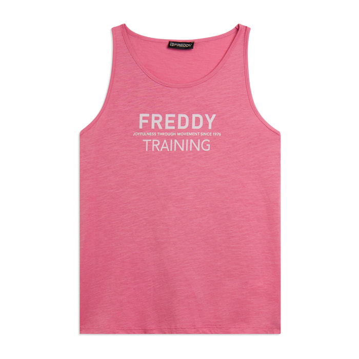 Canotta “FREDDY TRAINING” in Jersey Fiammato