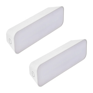 Forlight CHOC (2 uds)Lámpara para Camping LED con Batería y Recargable USB. Linterna camping Portátil Intensidad y Temperatura Regulables