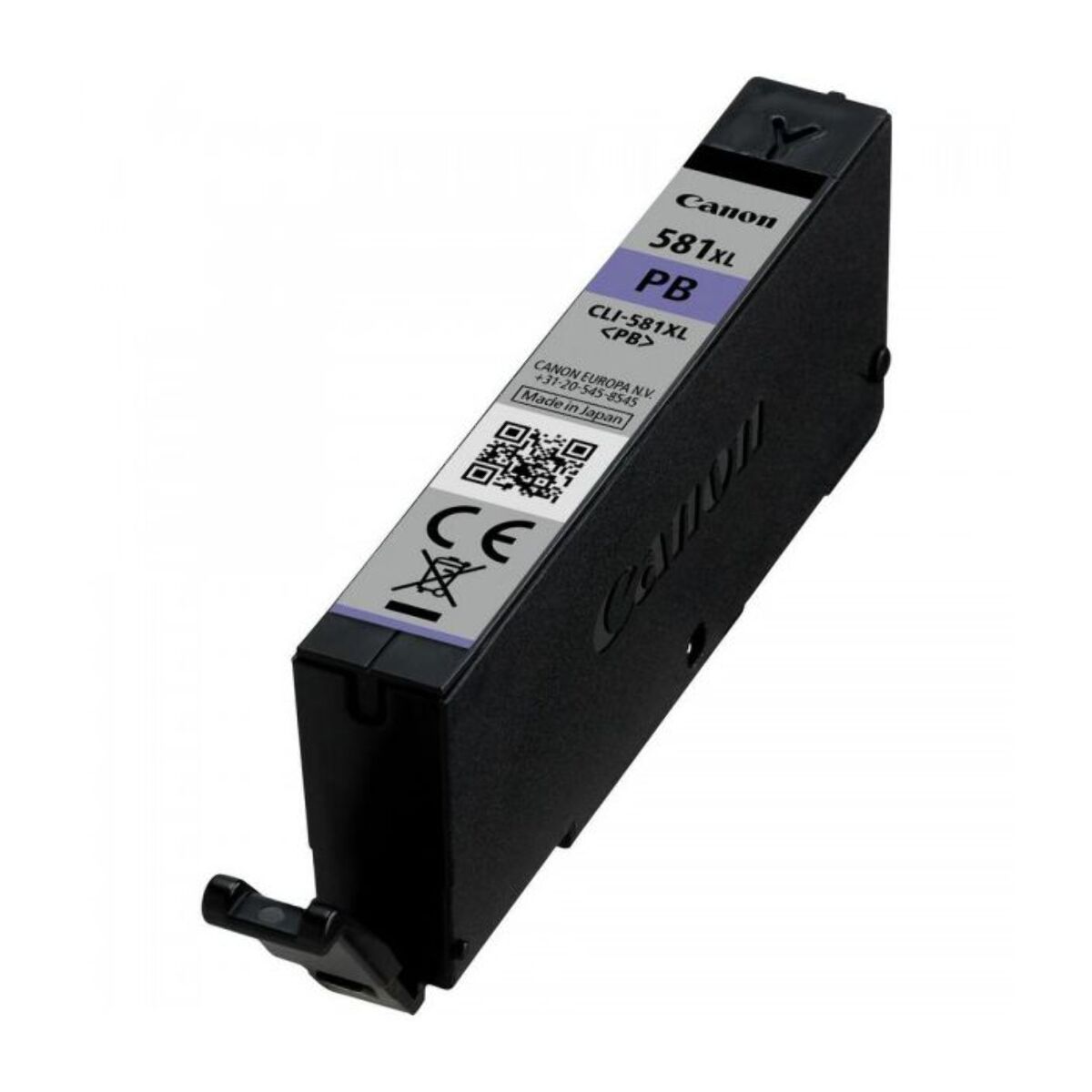 Cartouche d'encre CANON Originale CLI-581 XL Bleu Photo (Photo Blue) Haute Capacité - 2058C001