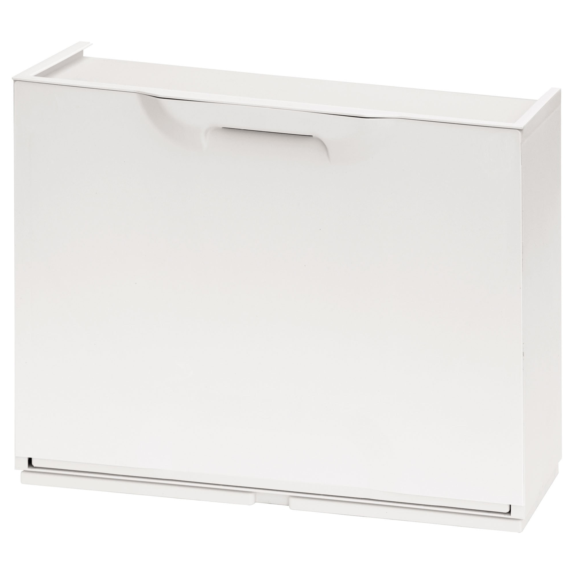 Pack de 2 zapateros en polipropileno color blanco