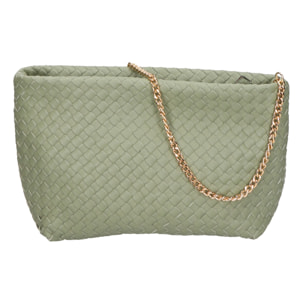 Borsa a spalla da donna In Vera pelle Made in Italy 30x19x10 cm