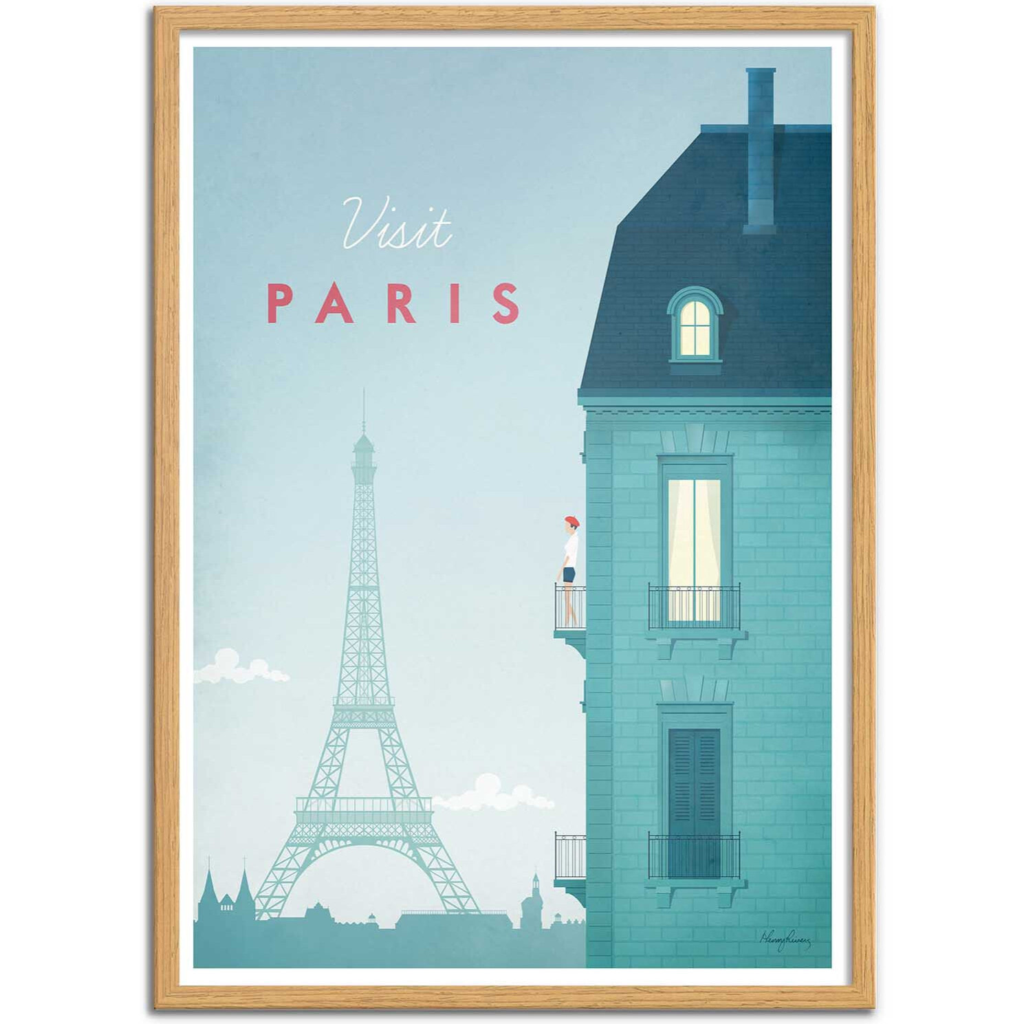 Affiche - Visit Paris - Henry Rivers