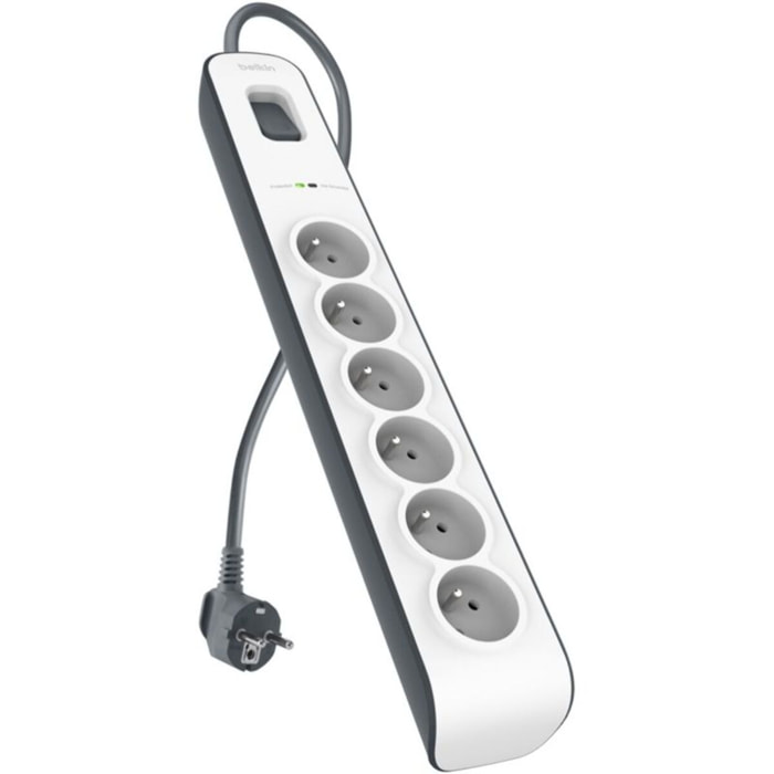 Parafoudre BELKIN 6 prises parafoudres + cable 2m