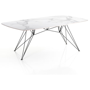 Oresteluchetta Tavolo / scrivania BAY WHITE MARBLE