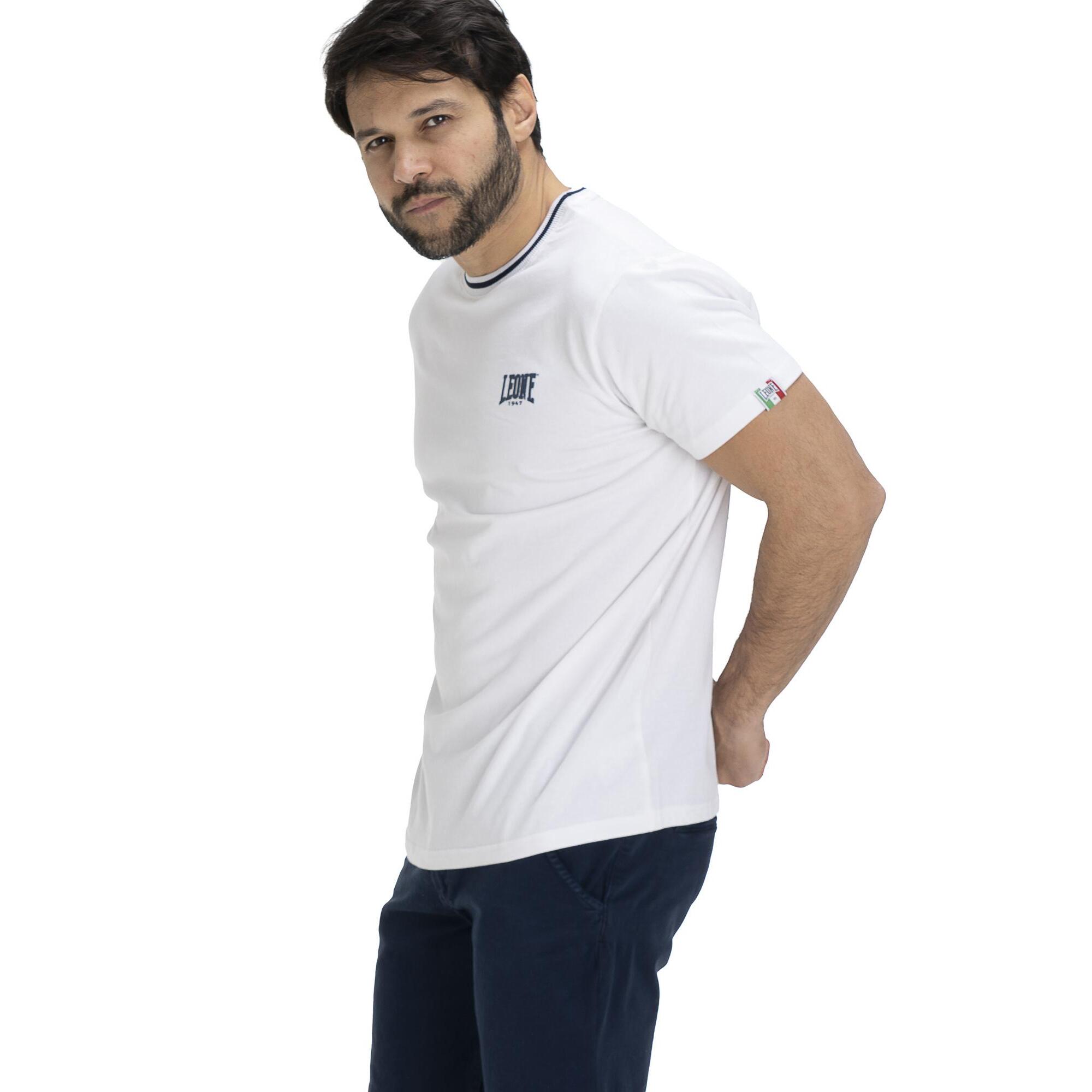 Camiseta básica hombre cuello redondo