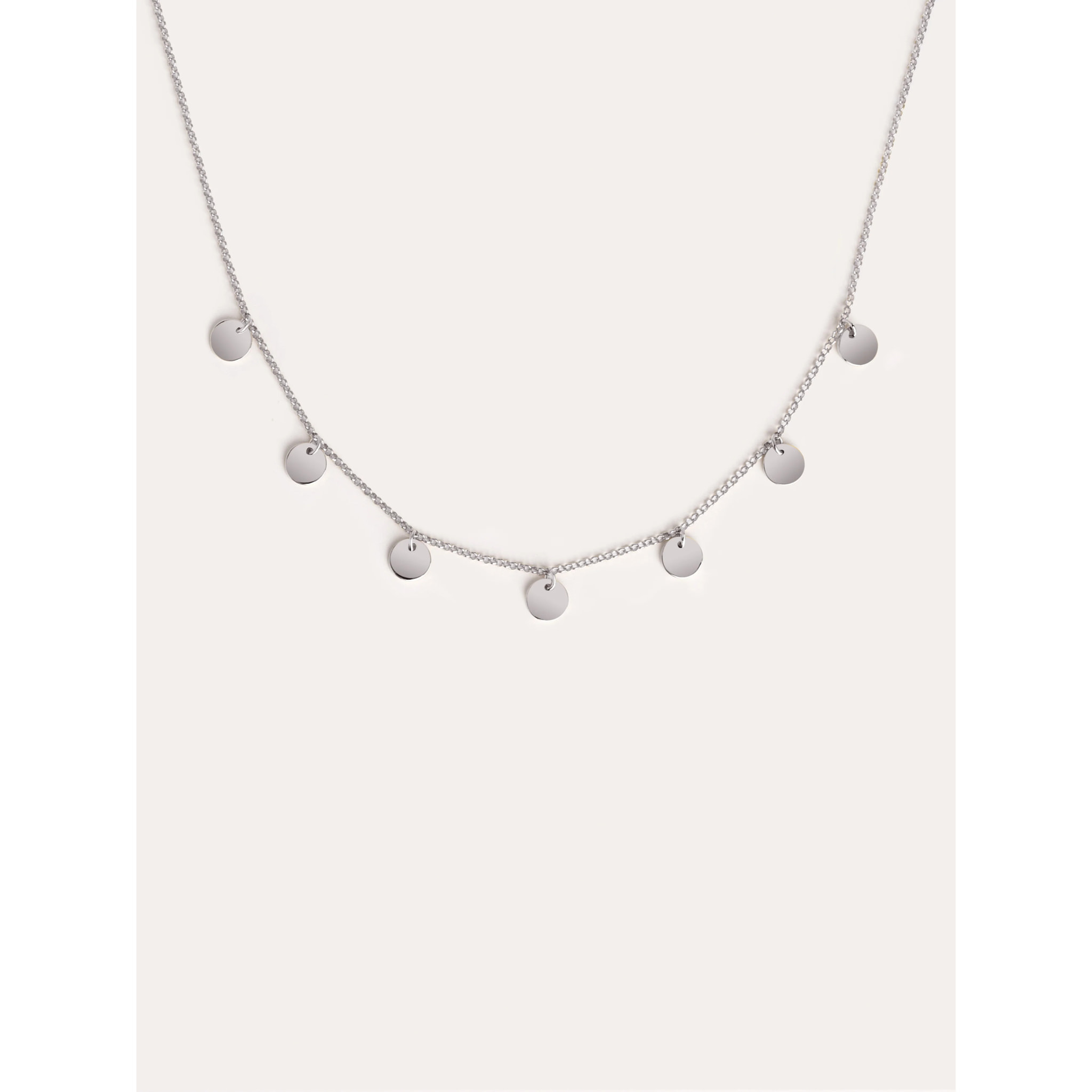 Collar Mini Moons Plata