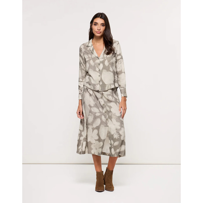 Falda Midi Verde - Lori