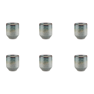 Tasse GENESIS 8cl - 6 pièces - Terre