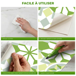 Sticker Sol avec laminat de Protection en Plastique Anti-dérapant | Stickers adhésif Sol - TOMETTES SOL LORIDA -