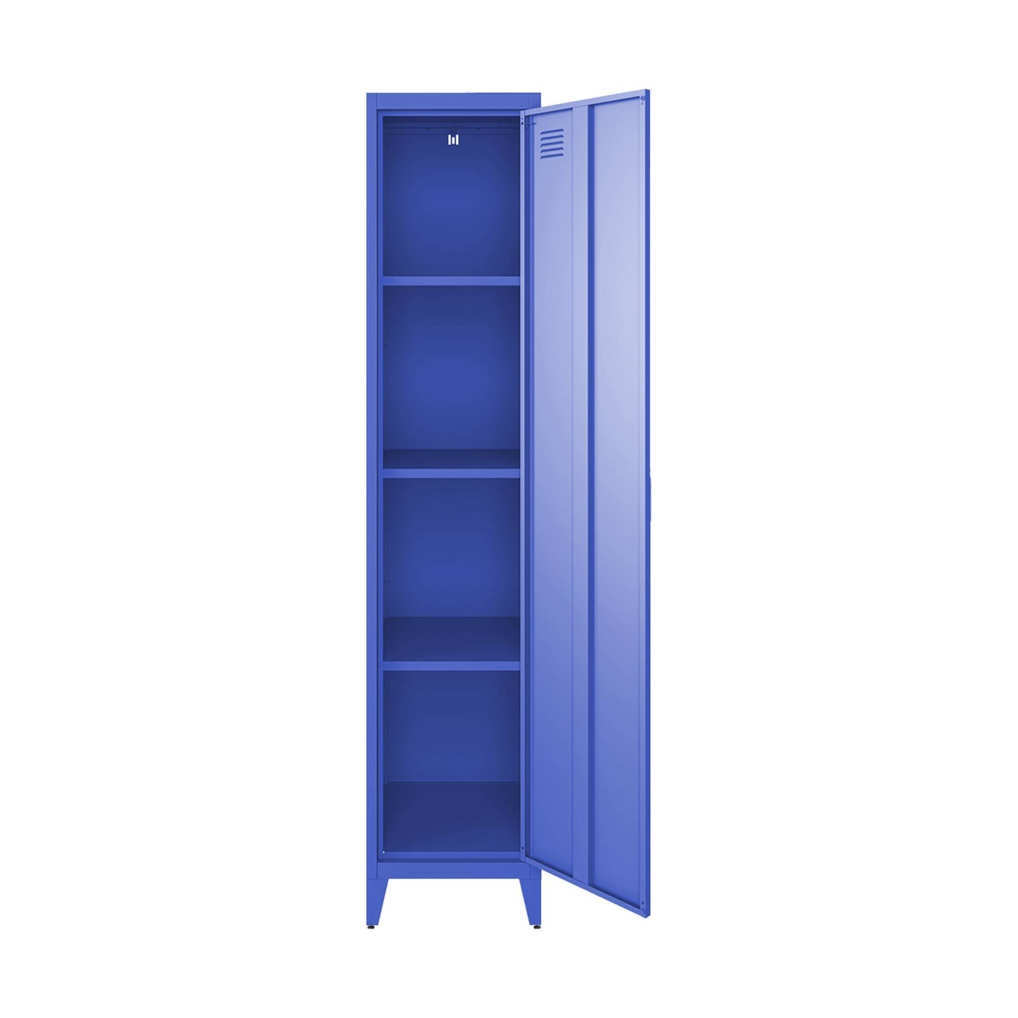 Armoire casier industriel métal 4 espaces de rangement (lot de 3) SOHO