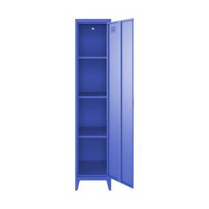 Armoire casier industriel métal 4 espaces de rangement (lot de 3) SOHO