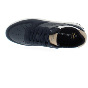 Armata di Mare Scarpe Uomo Sneakers Basse Stringate con Soletta Rimovibile in Memory Foam AMU S24N520 Navy