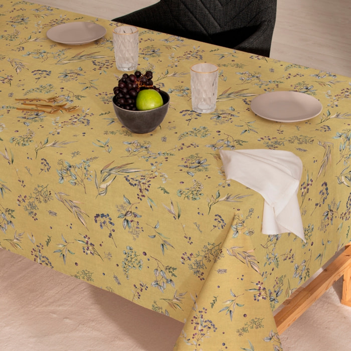 Nappe anti-tâches lin combiné ALICE OCRE