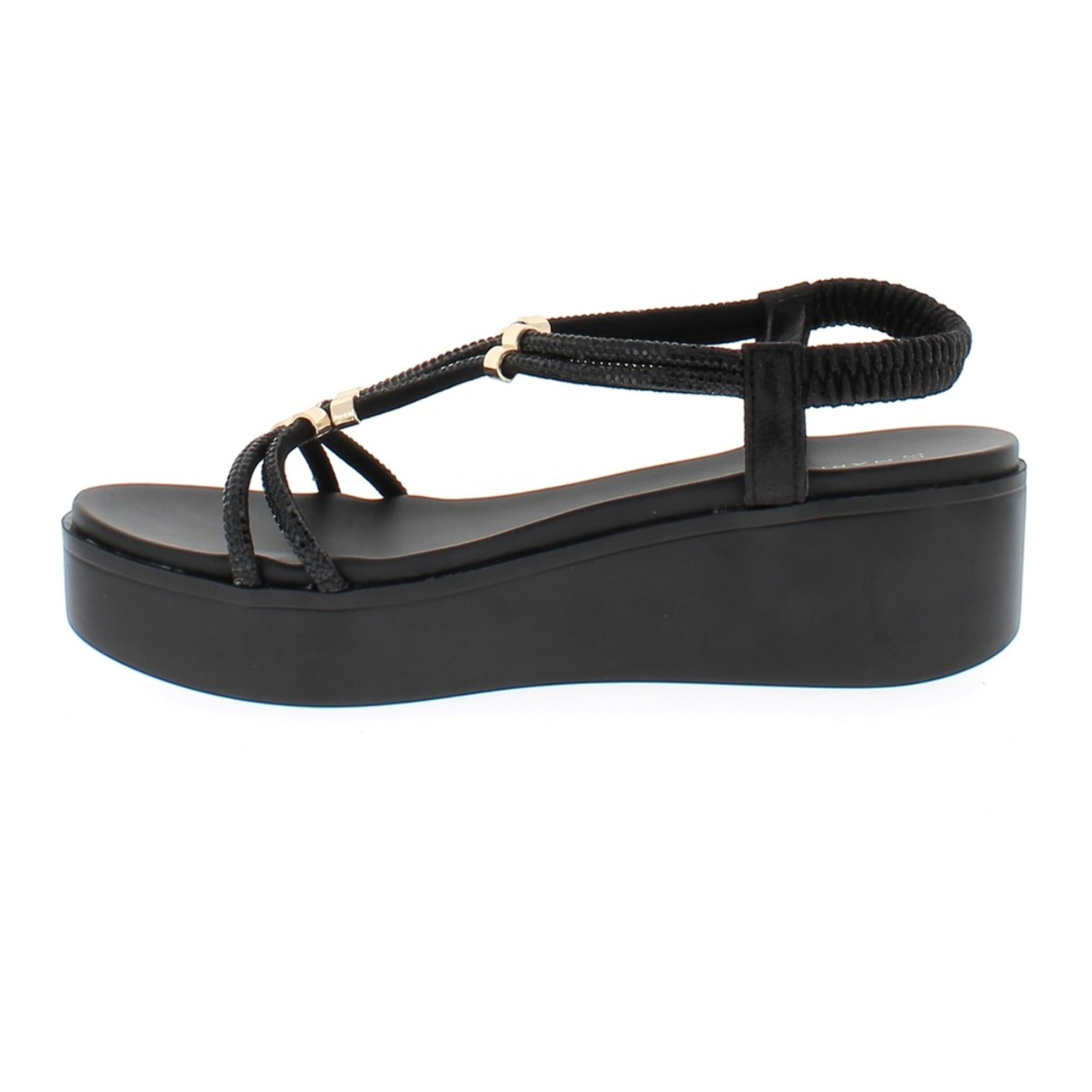 Marina Galanti Scarpe Donna Sandals Platform Heeled 40 MG 1L171 Black