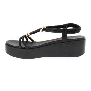Marina Galanti Scarpe Donna Sandals Platform Heeled 40 MG 1L171 Black