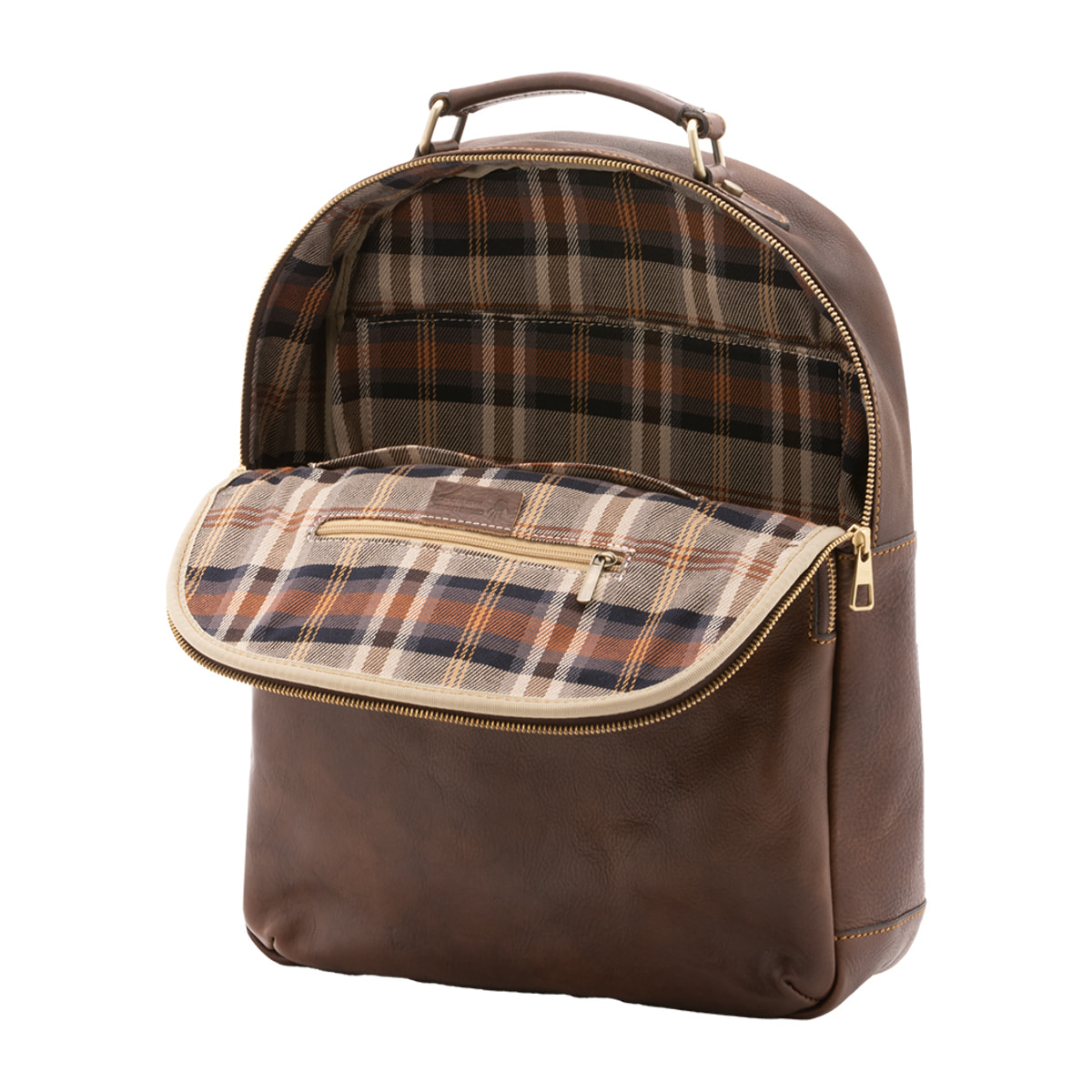 Zaino  unisex In Vera pelle Made in Italy 39x31x10 cm