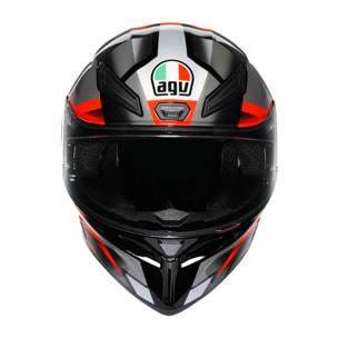 CASCO AGV K1S E2206 FASTLAP BLACK/GREY/RED