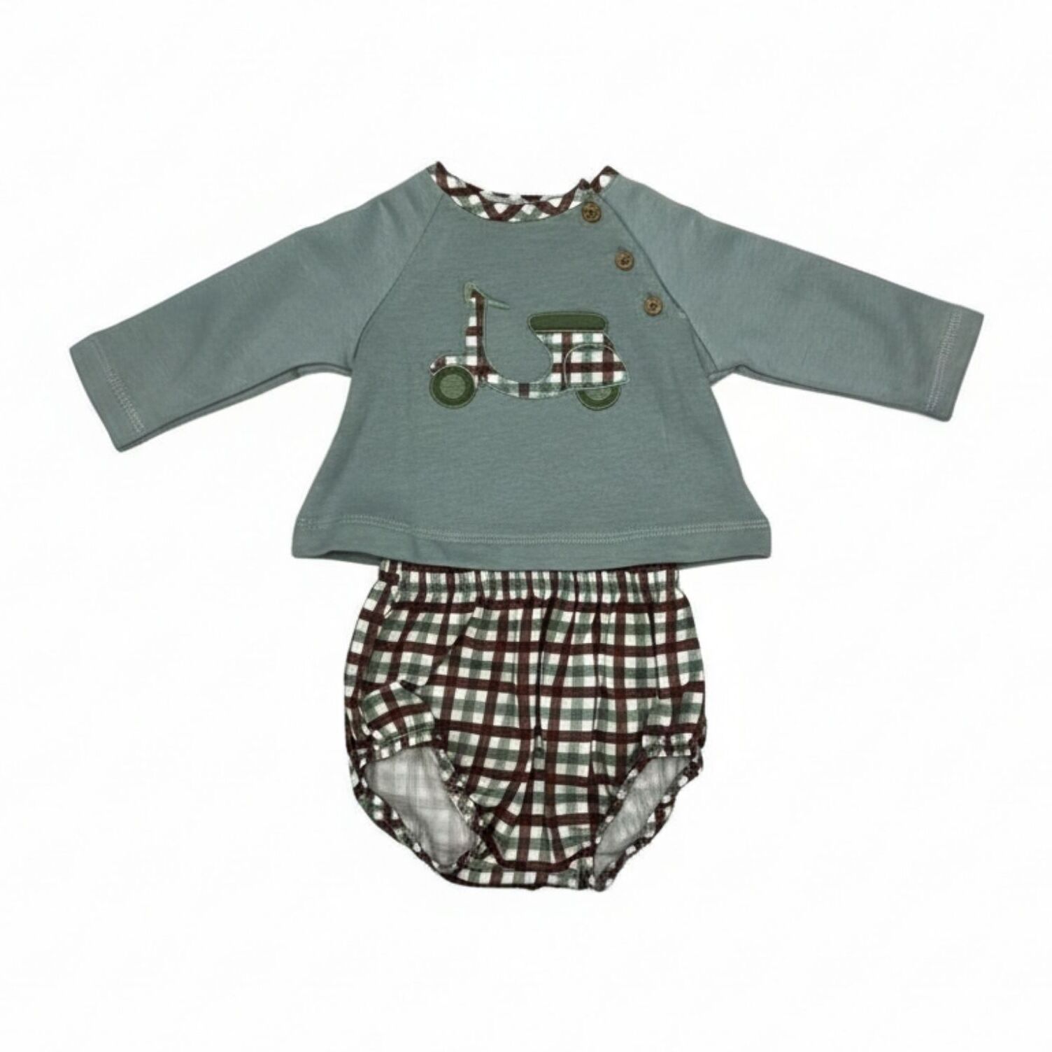 Conjunto Bebe Niño Felpa Horizonte