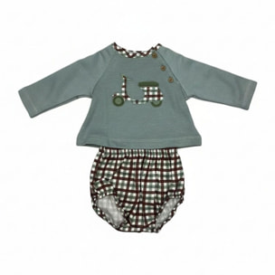 Conjunto Bebe Niño Felpa Horizonte
