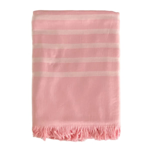 Fouta doublée éponge Alanya Candy 90x160 400g/m²