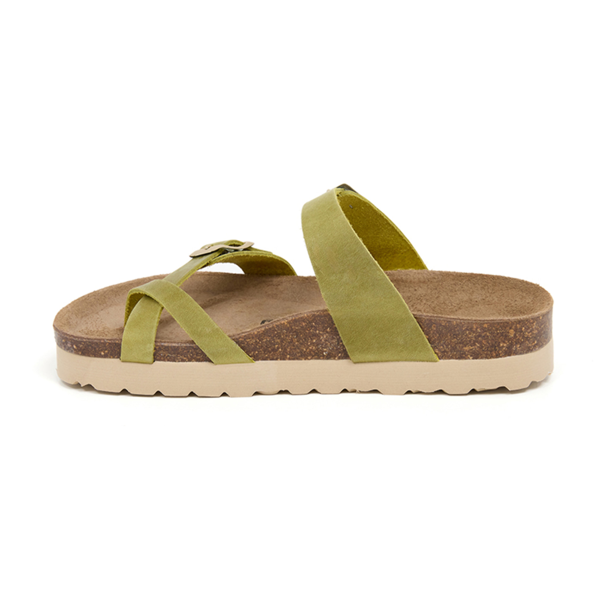 SANDALO CON ZEPPA BILLOWY VERDE
