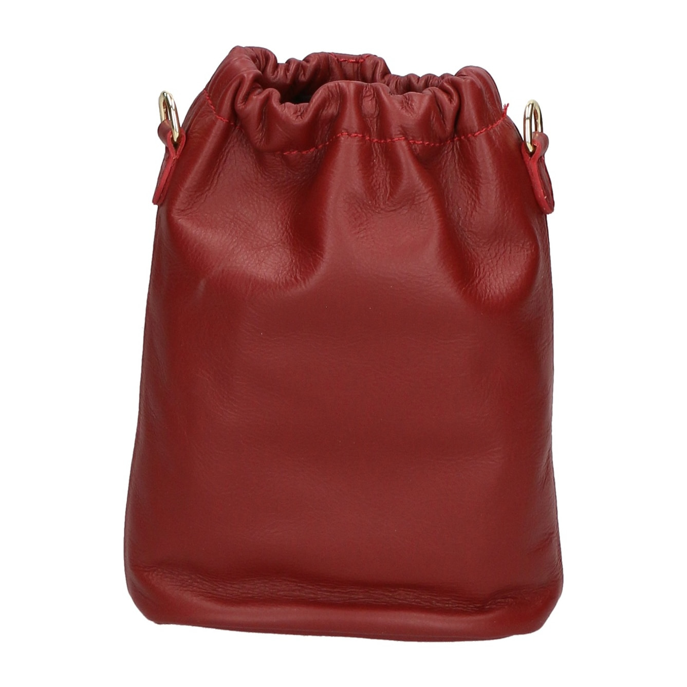 Borsa a sacca da donna - Modello Angela - Vera pelle - 16.0 x 20.0 x 7.0 cm