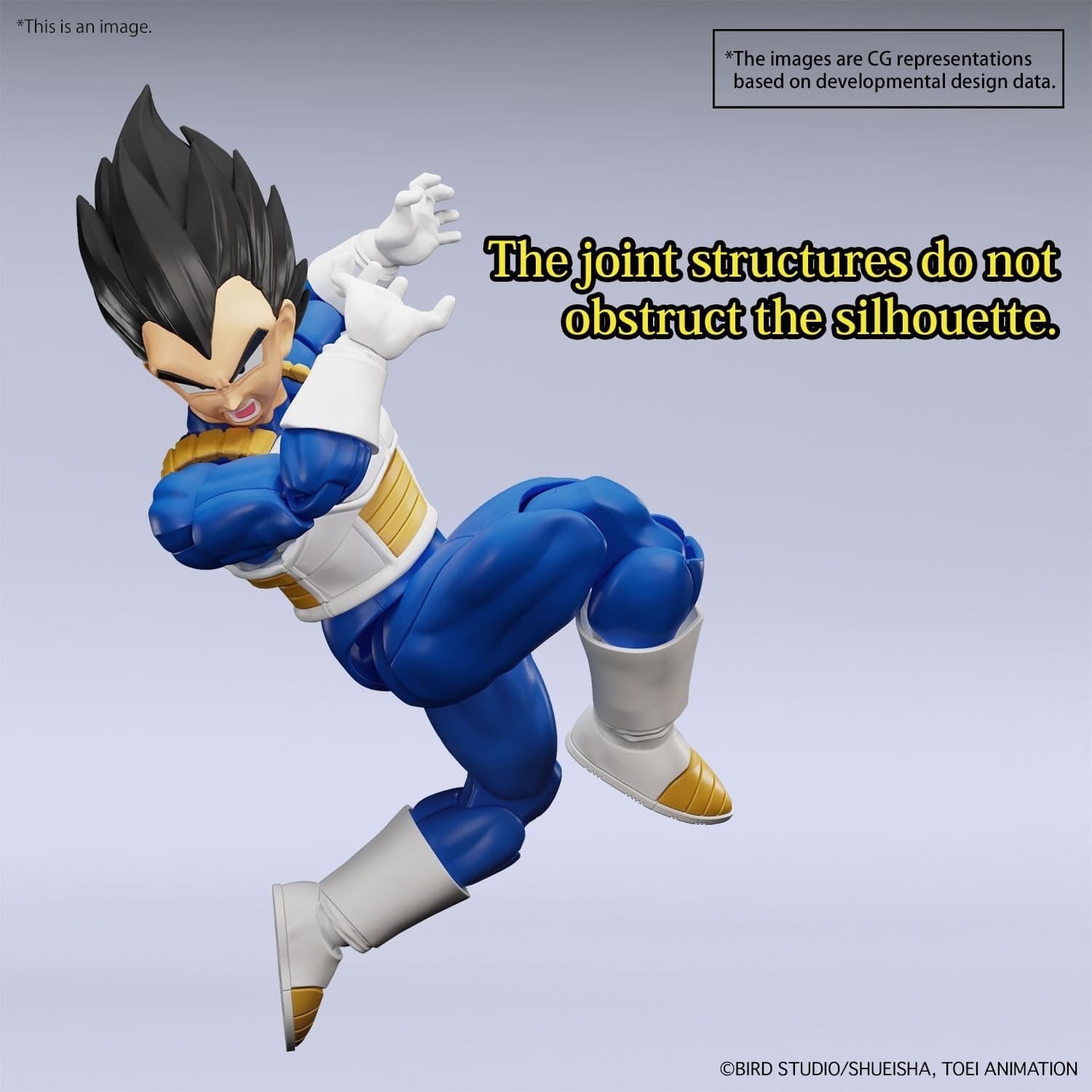 Dragon Ball Kit di Montaggio Figura Rise Vegeta Nuova Vers. Speciale 15cm Bandai