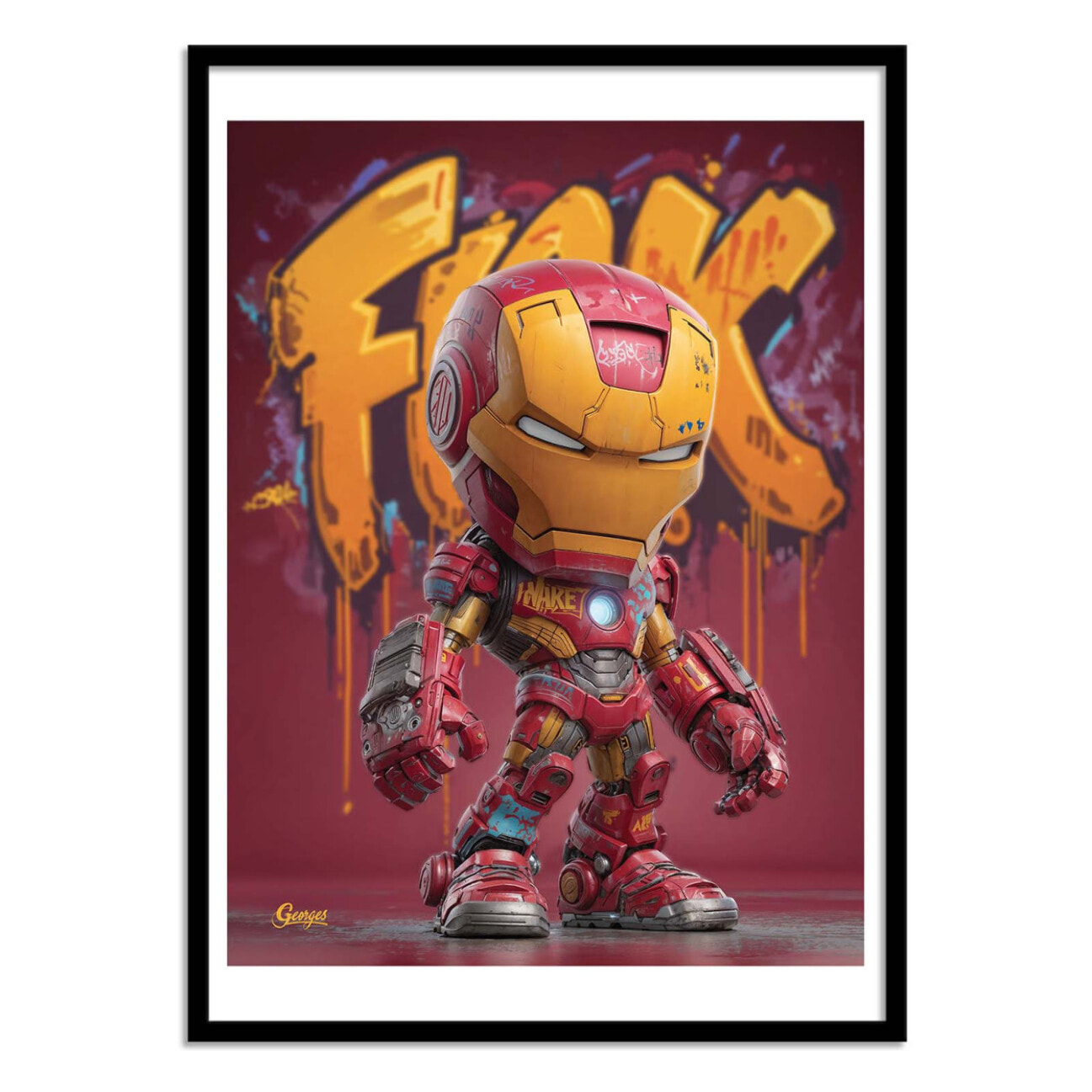 Affiche - Iron Team Z - Georges