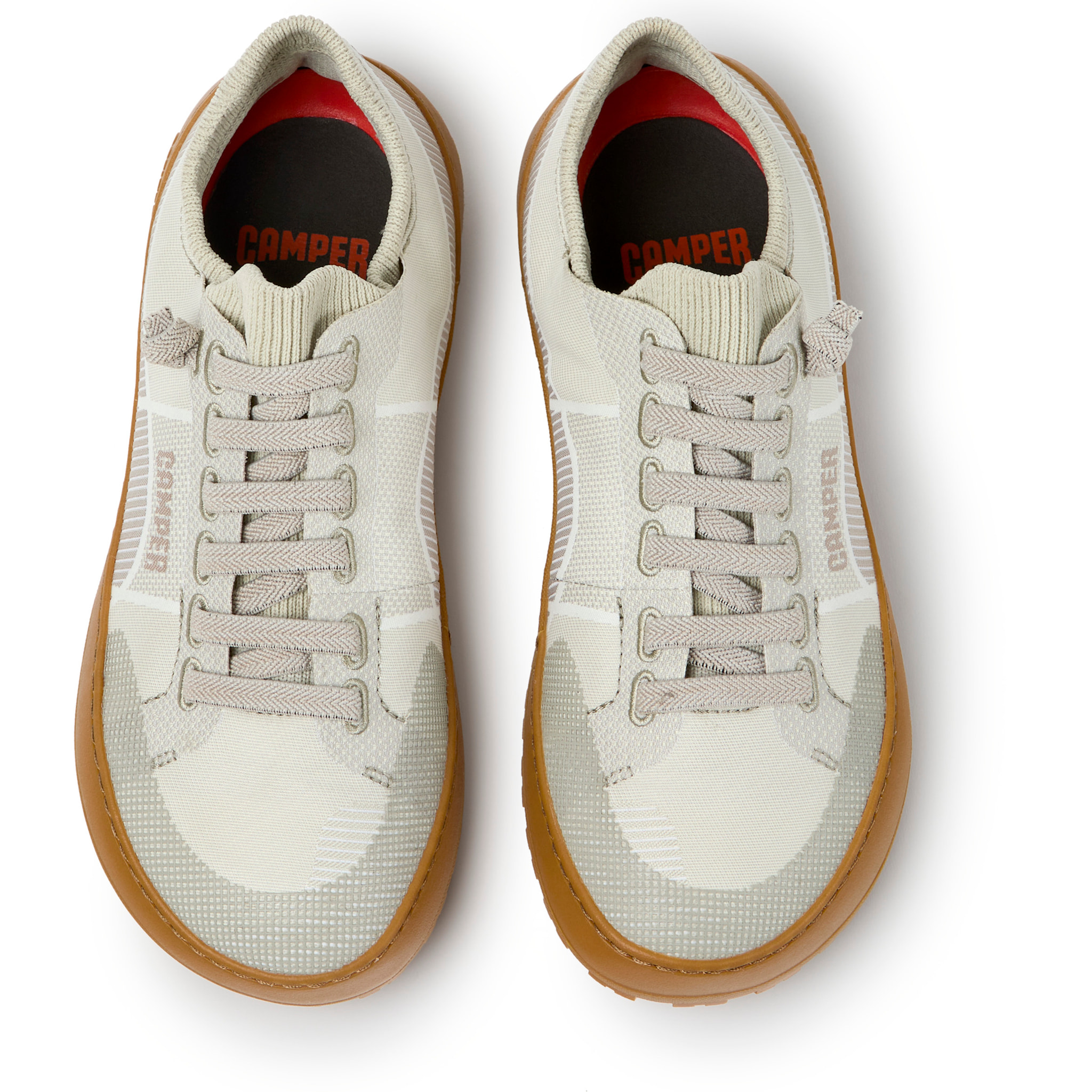 Zapatillas - CAMPER Peu Serra - Beige - Textil técnico