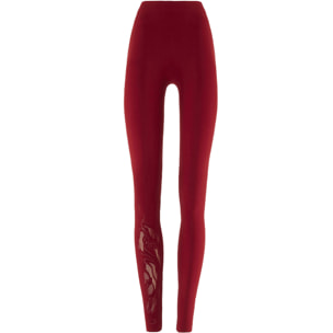 Leggings Rose Net
