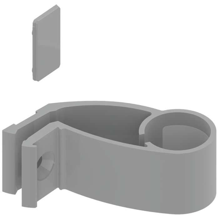 Kit support intermédiaire Diva X LA CROISÉE DS Ø 35 - Alu 9006 B3 - DS7335-007