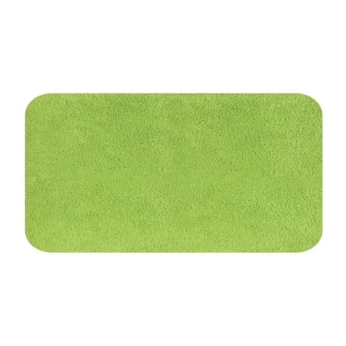 Tapis de bain Coton CAROLINA Vert Kiwi Spirella