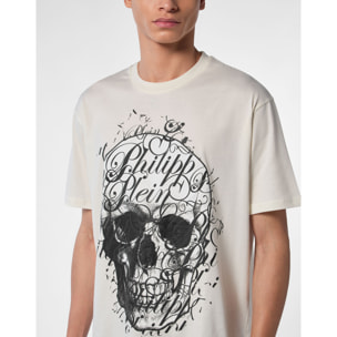 PHILIPP PLEIN Maglietta a girocollo COURSIVE