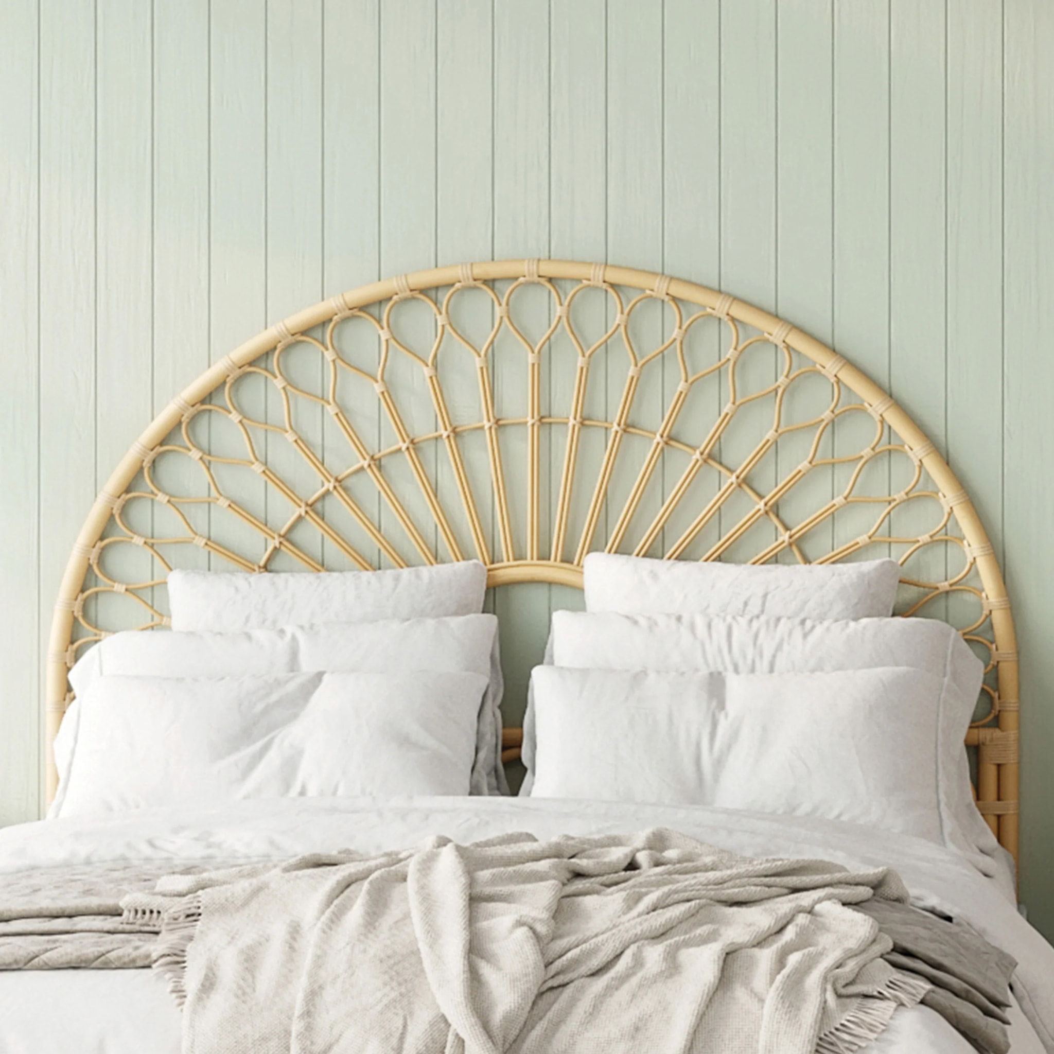 Tête de lit 140 cm en rotin - Bahia