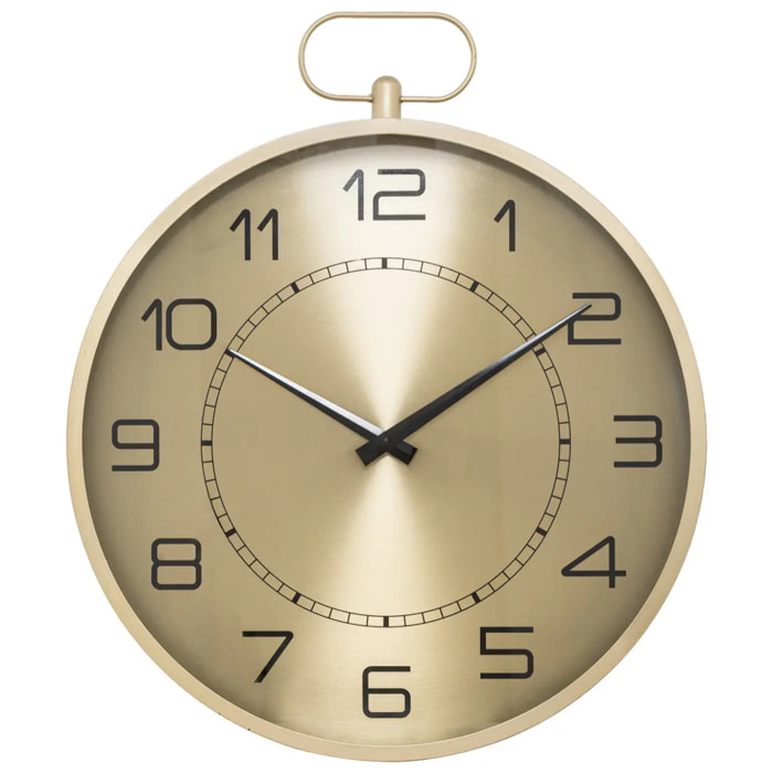 Horloge à gousset Irina métal doré D53cm