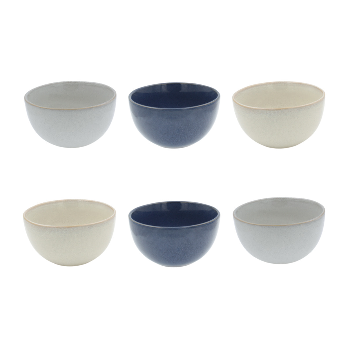 Lot de 6 bols, OIA