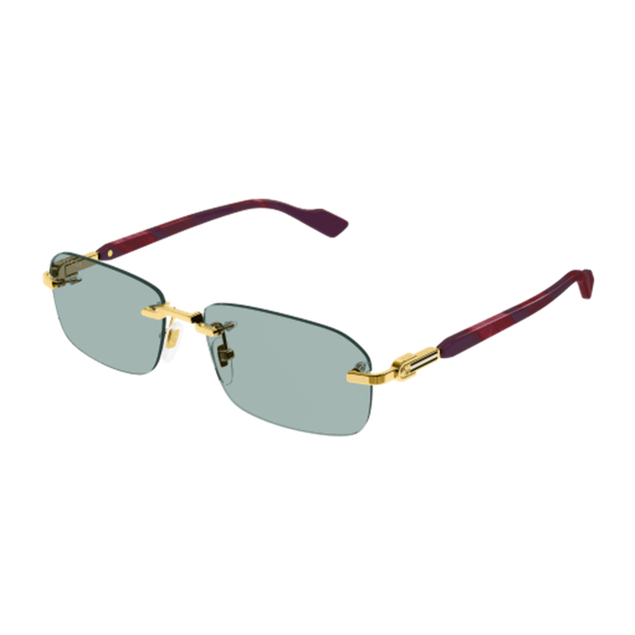 Gafas de Sol Gucci GG1221S-003 de Metal Hombre 56 mm