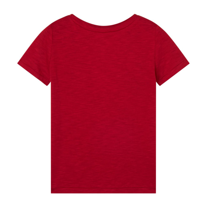 T-SHIRT ROSSO SCURO CONBIPEL