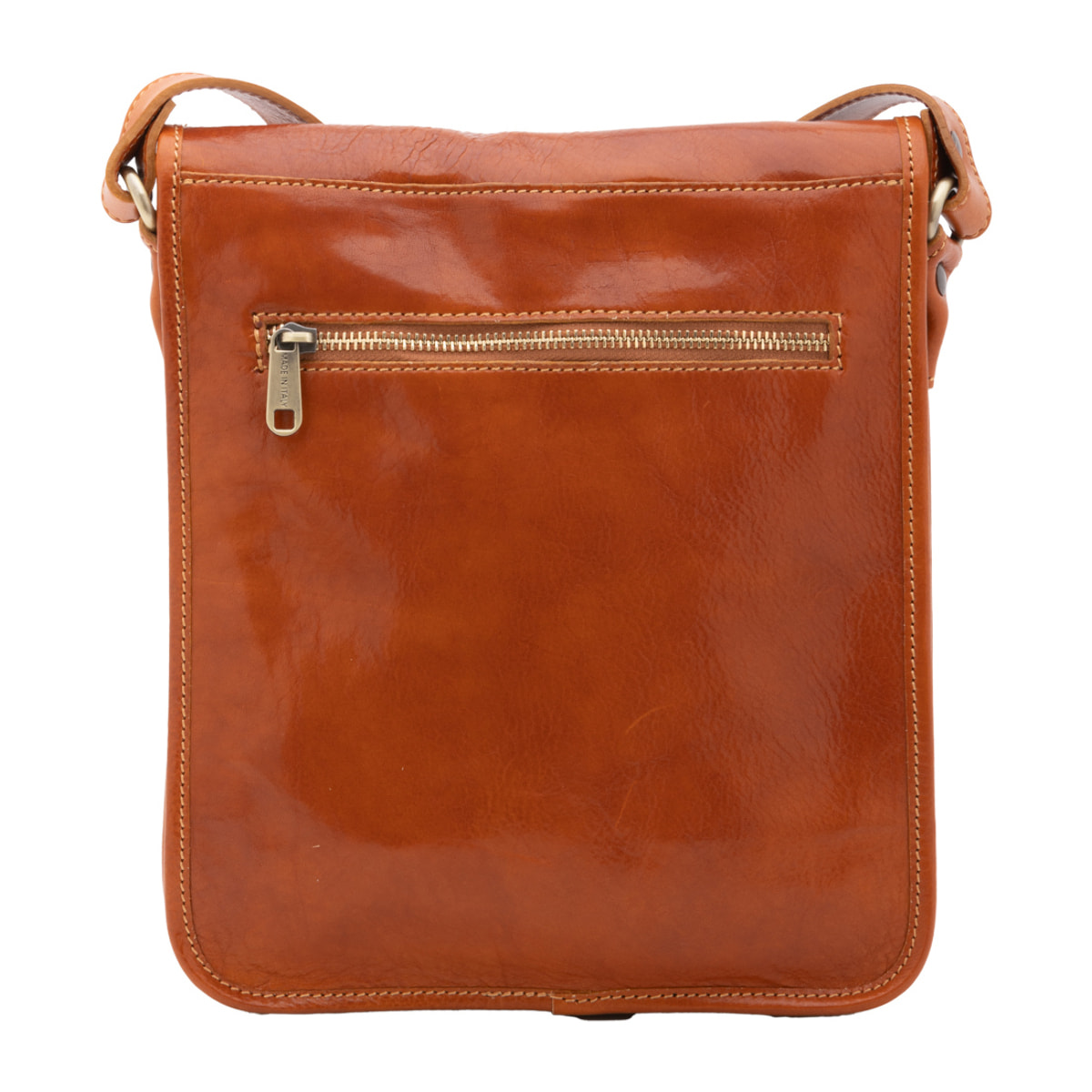 Borsa a tracolla  da uomo In Vera pelle Made in Italy 29x24x9 cm