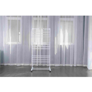 Séchoir multifonctions 20m d'étendage blanc Herzberg HG8034-WHT