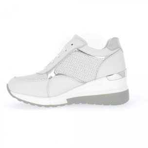 Armata di Mare Scarpe Donna Sneakers Casual con la Zeppa AMD P22H071 White