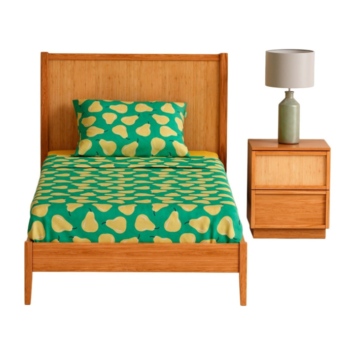 Set de sabanas 3pcs cama individual Benetton Fruits